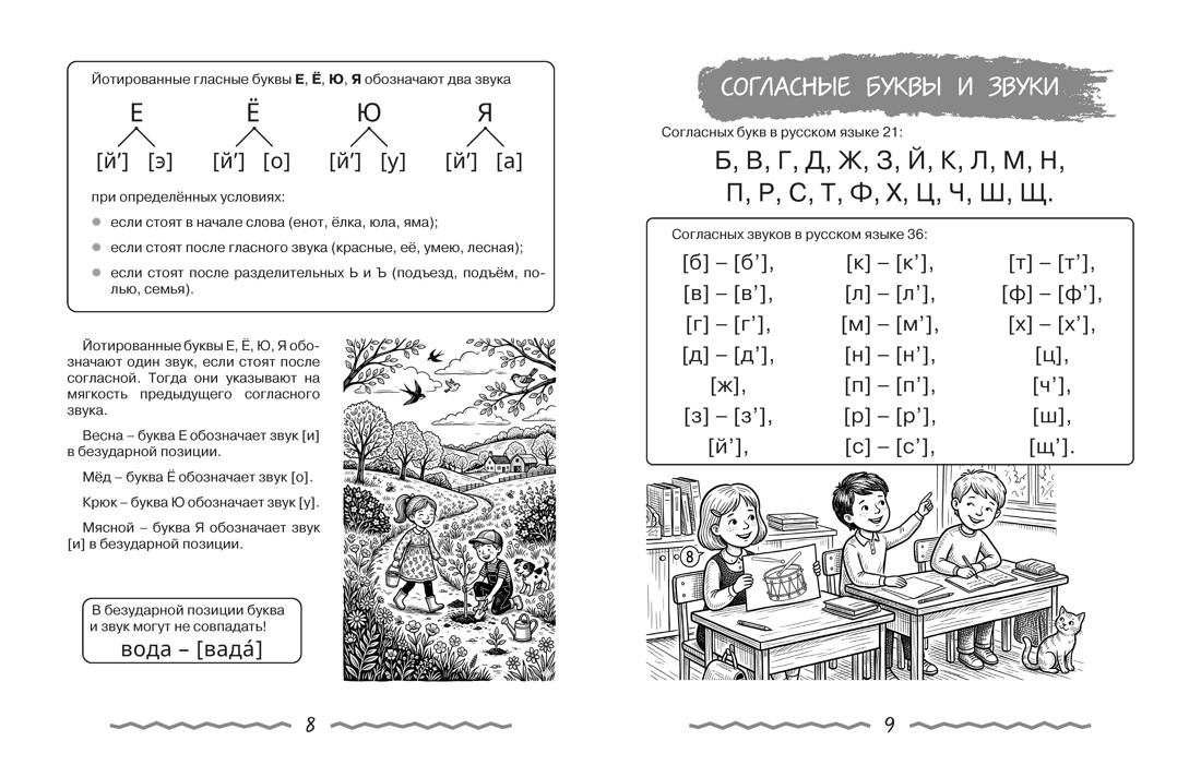 Гид по 4-м главным предметам начальной школы. Комплект из 4-х книг в коробе, Отрывок из книги