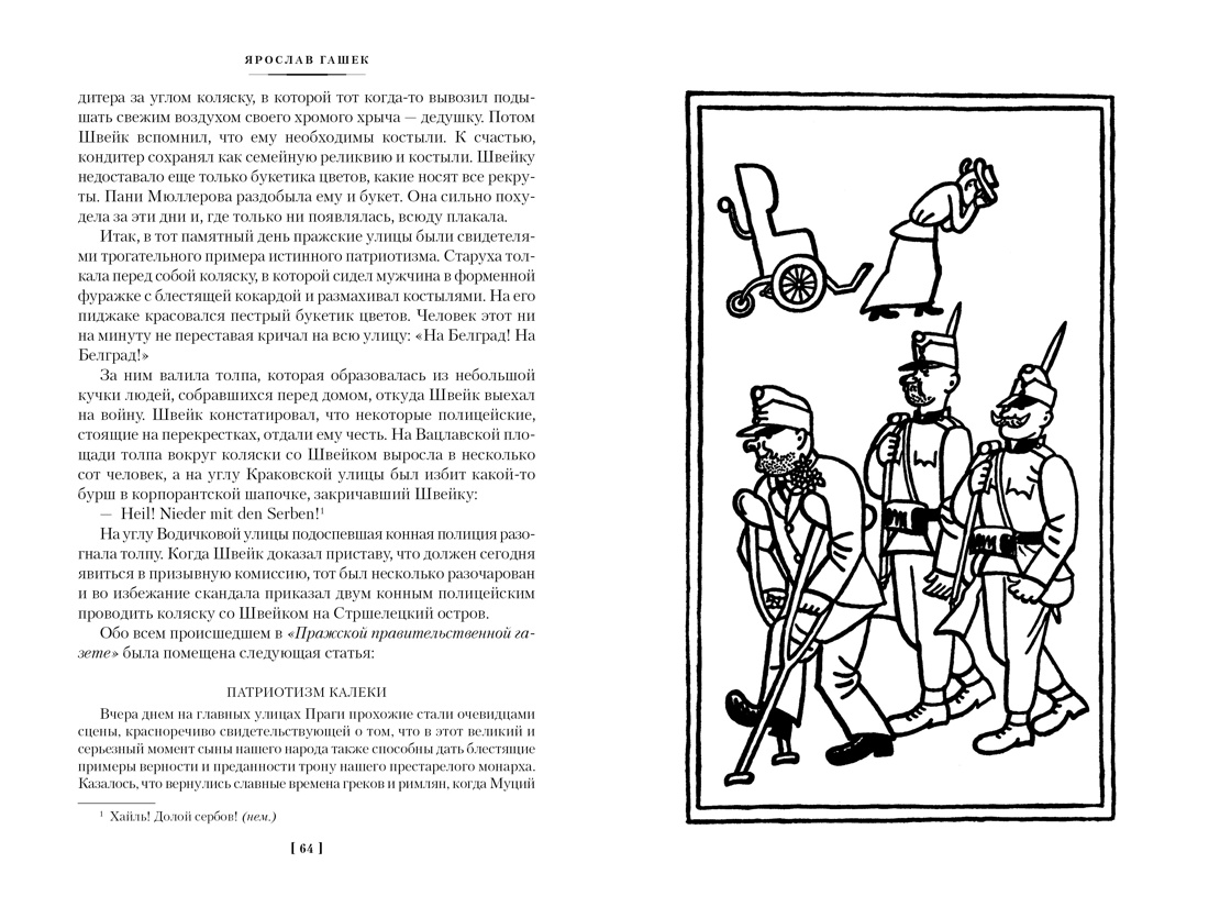 Похождения бравого солдата Швейка, Отрывок из книги