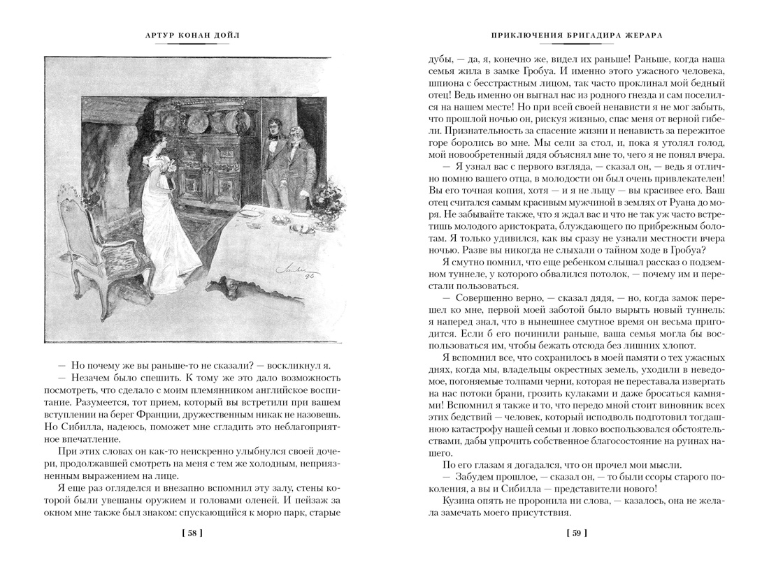 Приключения бригадира Жерара, Отрывок из книги