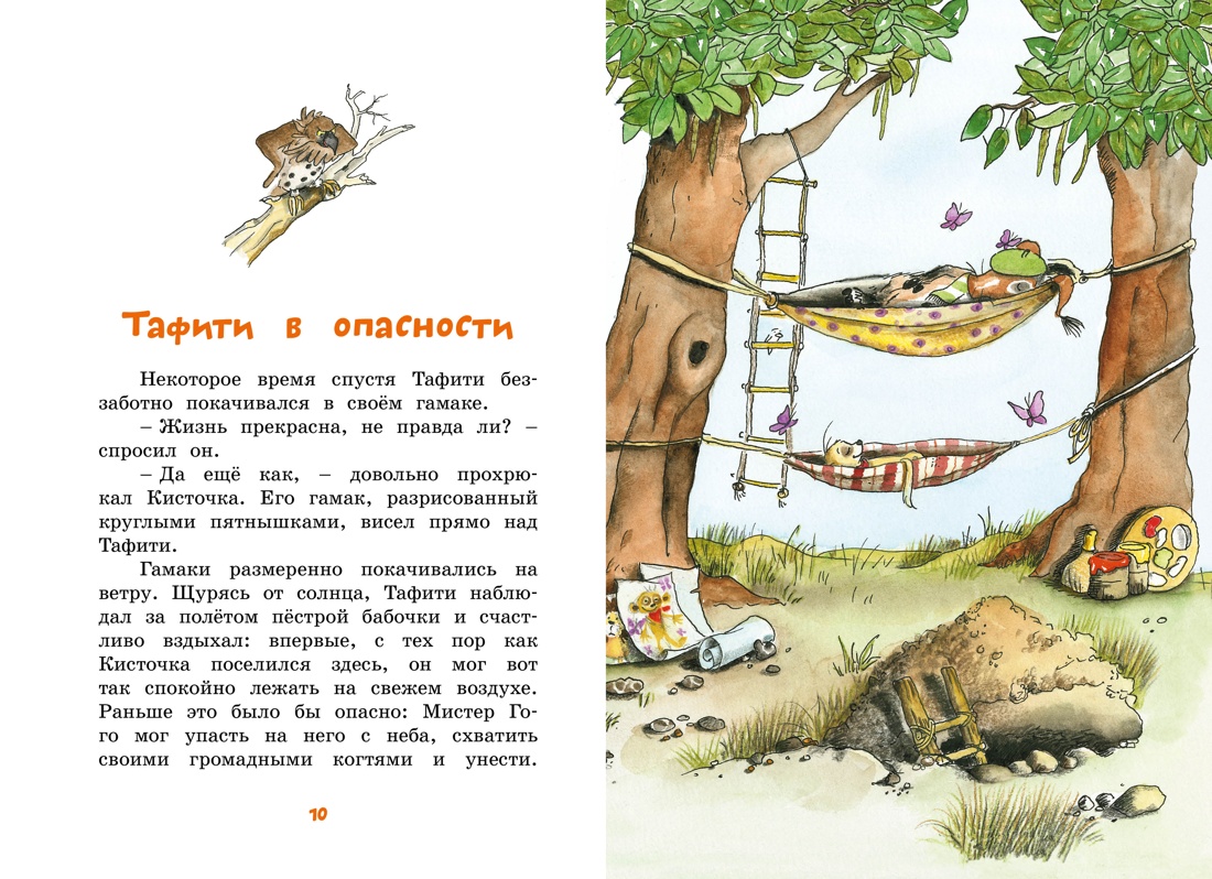 Тафити и летающая корзина, Отрывок из книги
