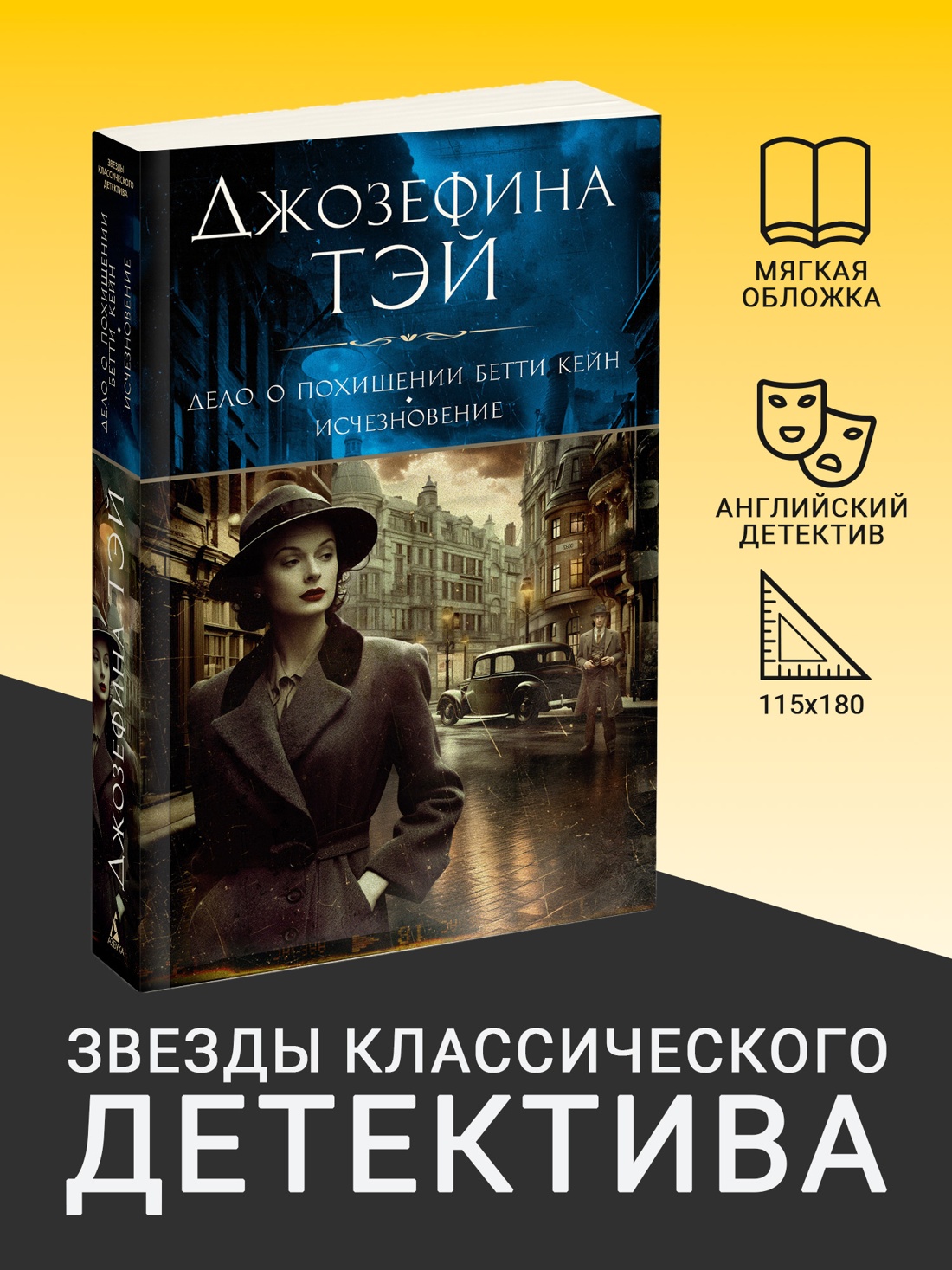 Промо материал к книге "Дело о похищении Бетти Кейн. Исчезновение" №0