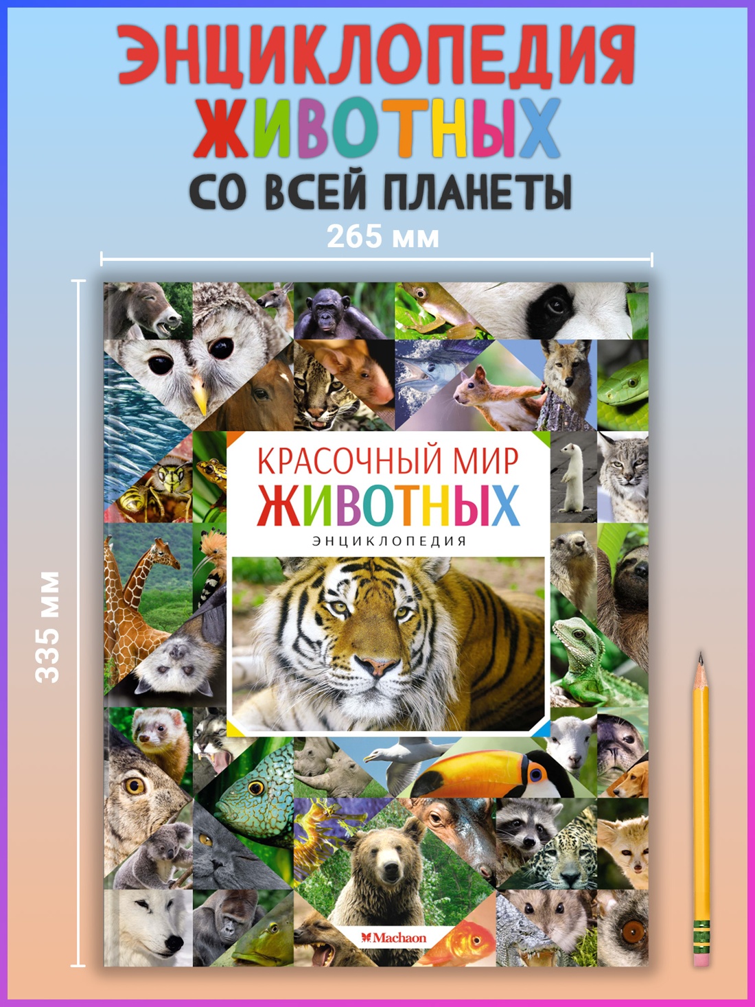 Промо материал к книге "Красочный мир животных" №0
