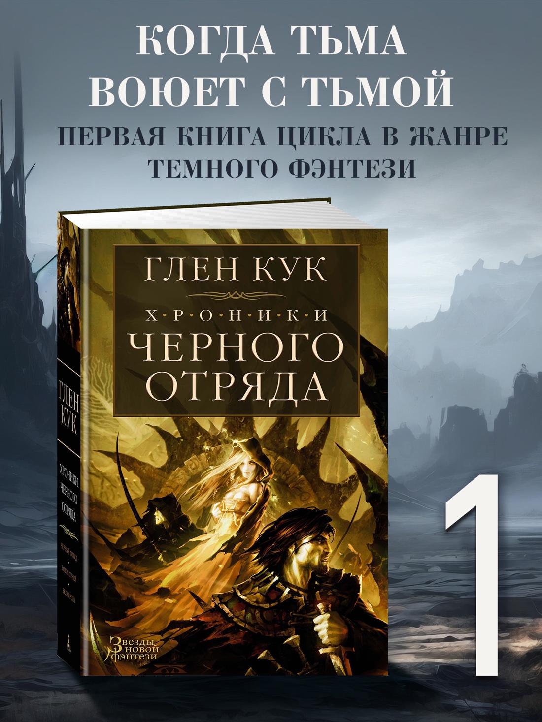 Промо материал к книге "Хроники Черного Отряда: Черный Отряд. Замок теней. Белая Роза" №0