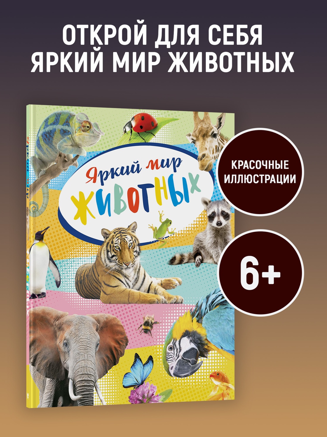 Промо материал к книге "Яркий мир животных" №0