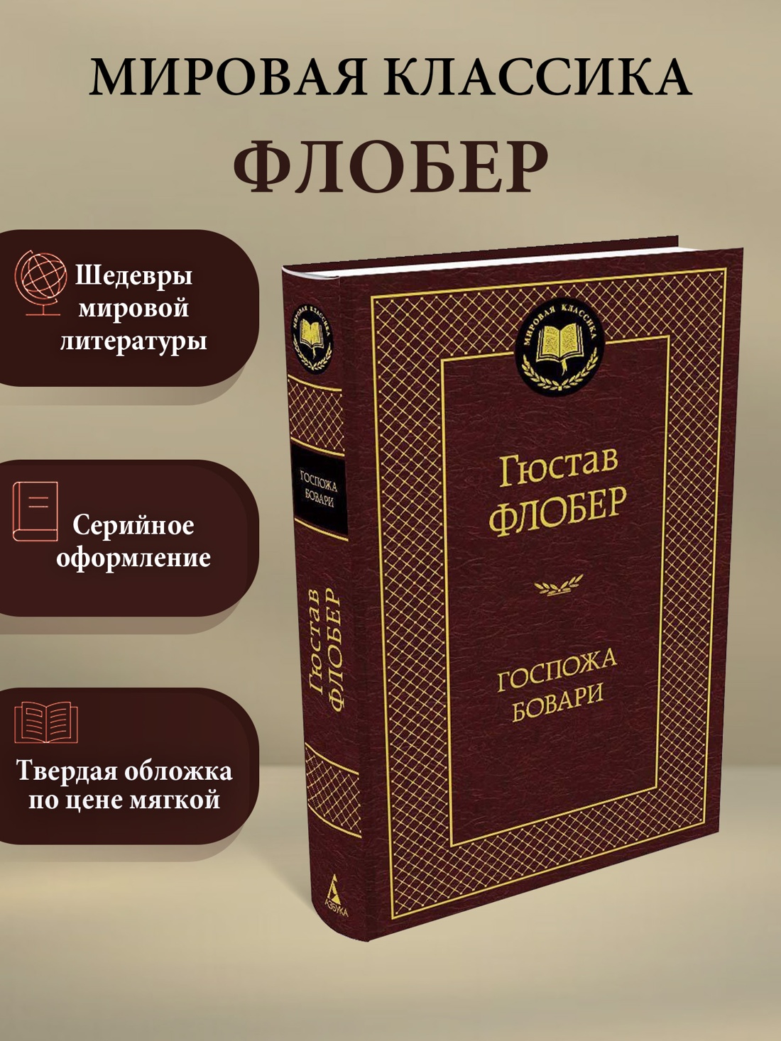 Промо материал к книге "Госпожа Бовари" №0