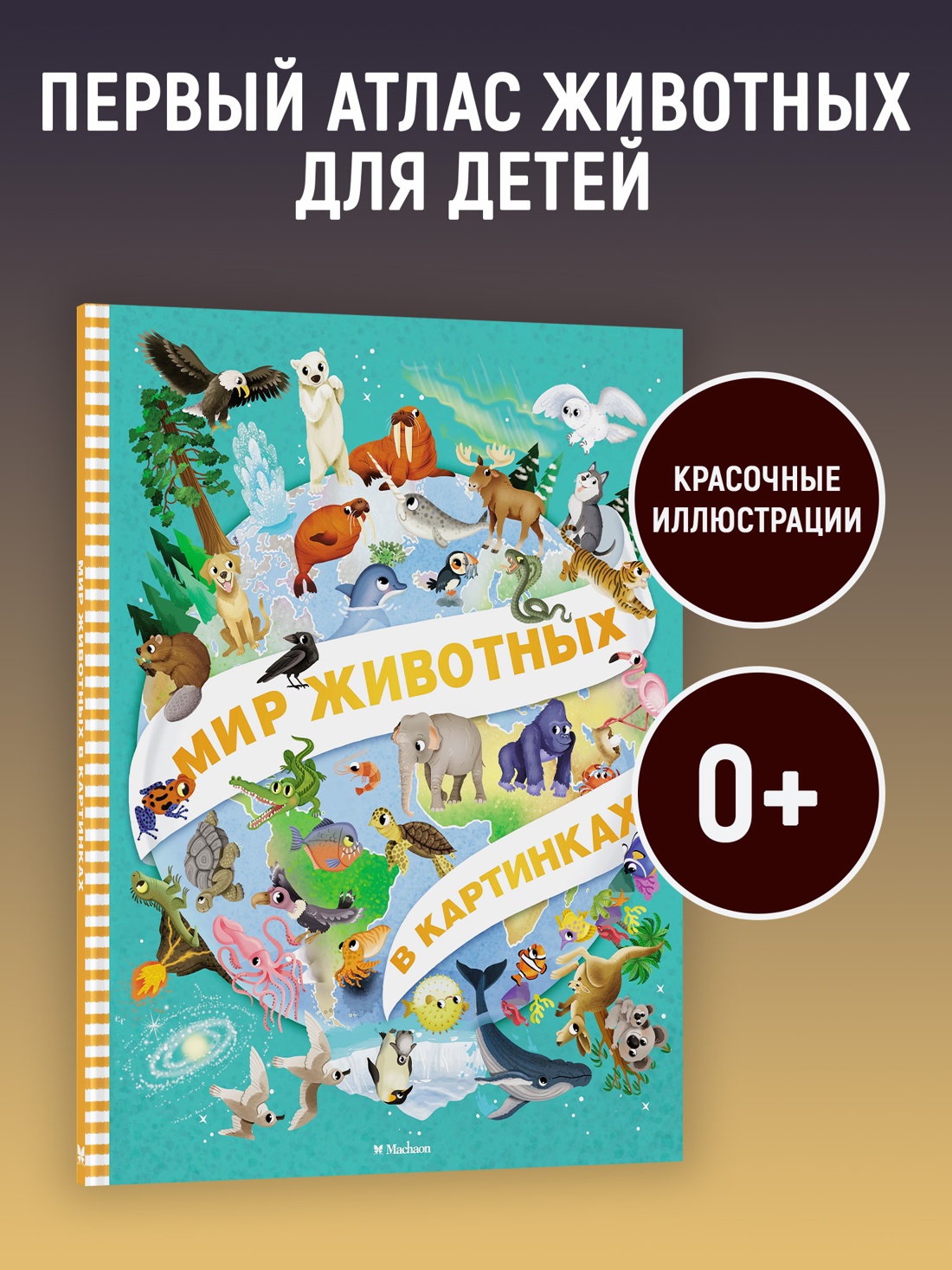 Промо материал к книге "Мир животных в картинках" №0