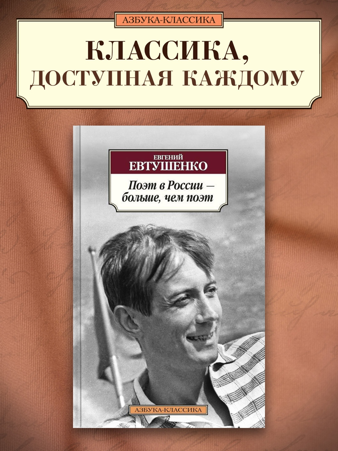 Промо материал к книге "Поэт в России - больше, чем поэт" №0