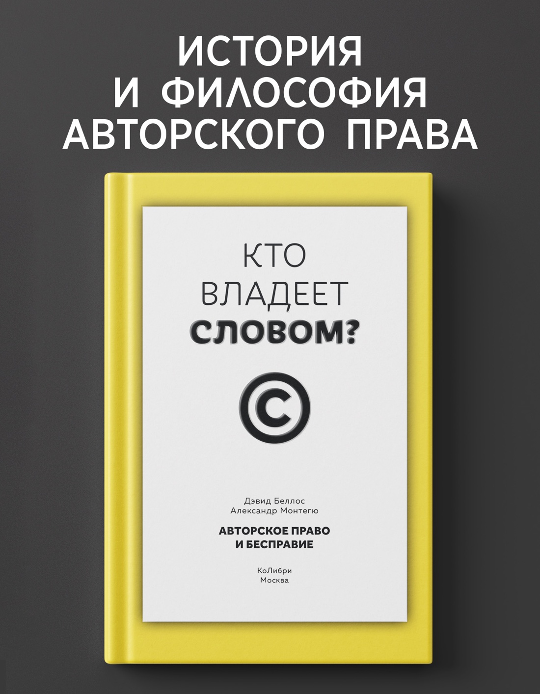 Промо материал к книге "Кто владеет словом? Авторское право и бесправие" №0