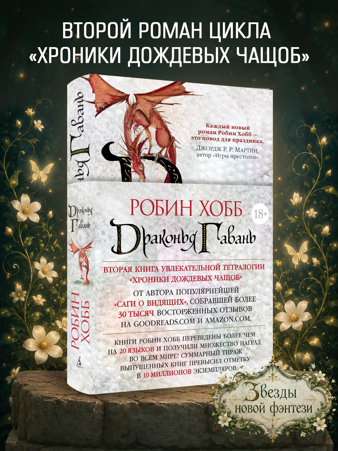 Промо материал к книге "Хроники Дождевых чащоб. Книга 2. Драконья гавань" №0