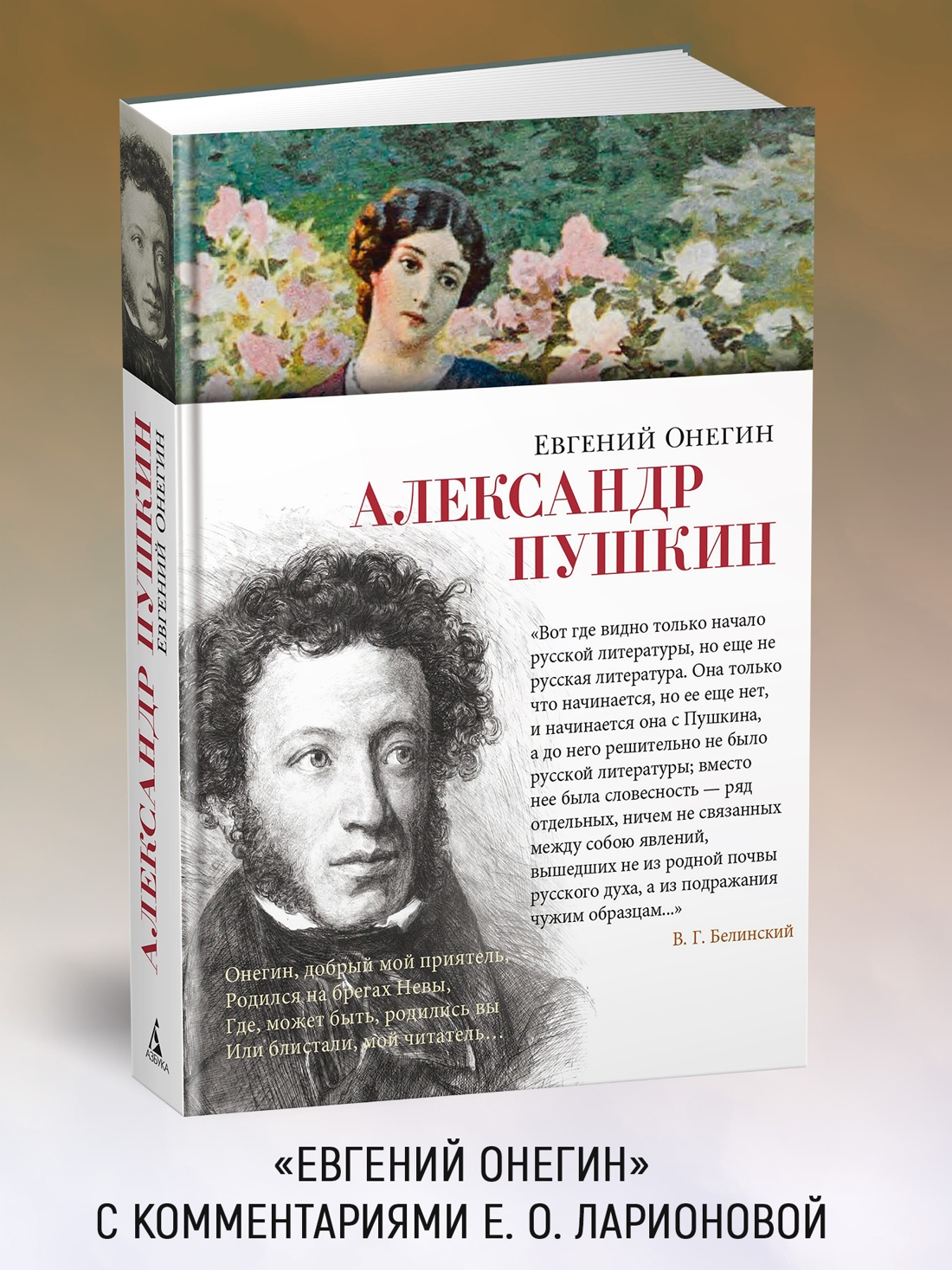Промо материал к книге "Евгений Онегин (Азбука-поэзия)" №0