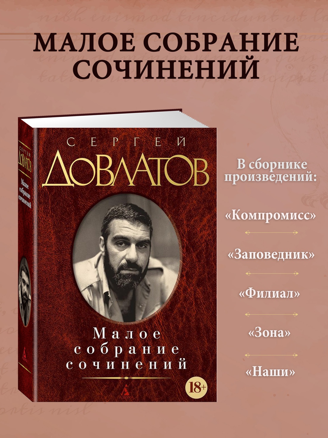 Промо материал к книге "Малое собрание сочинений" №0