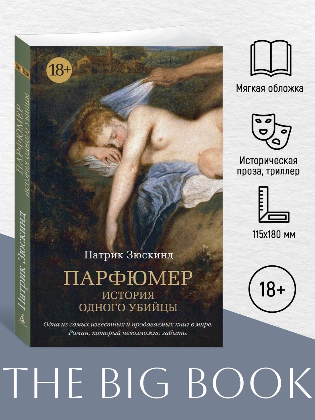 Промо материал к книге "Парфюмер. История одного убийцы (The Big Book (мягкая обл))" №0