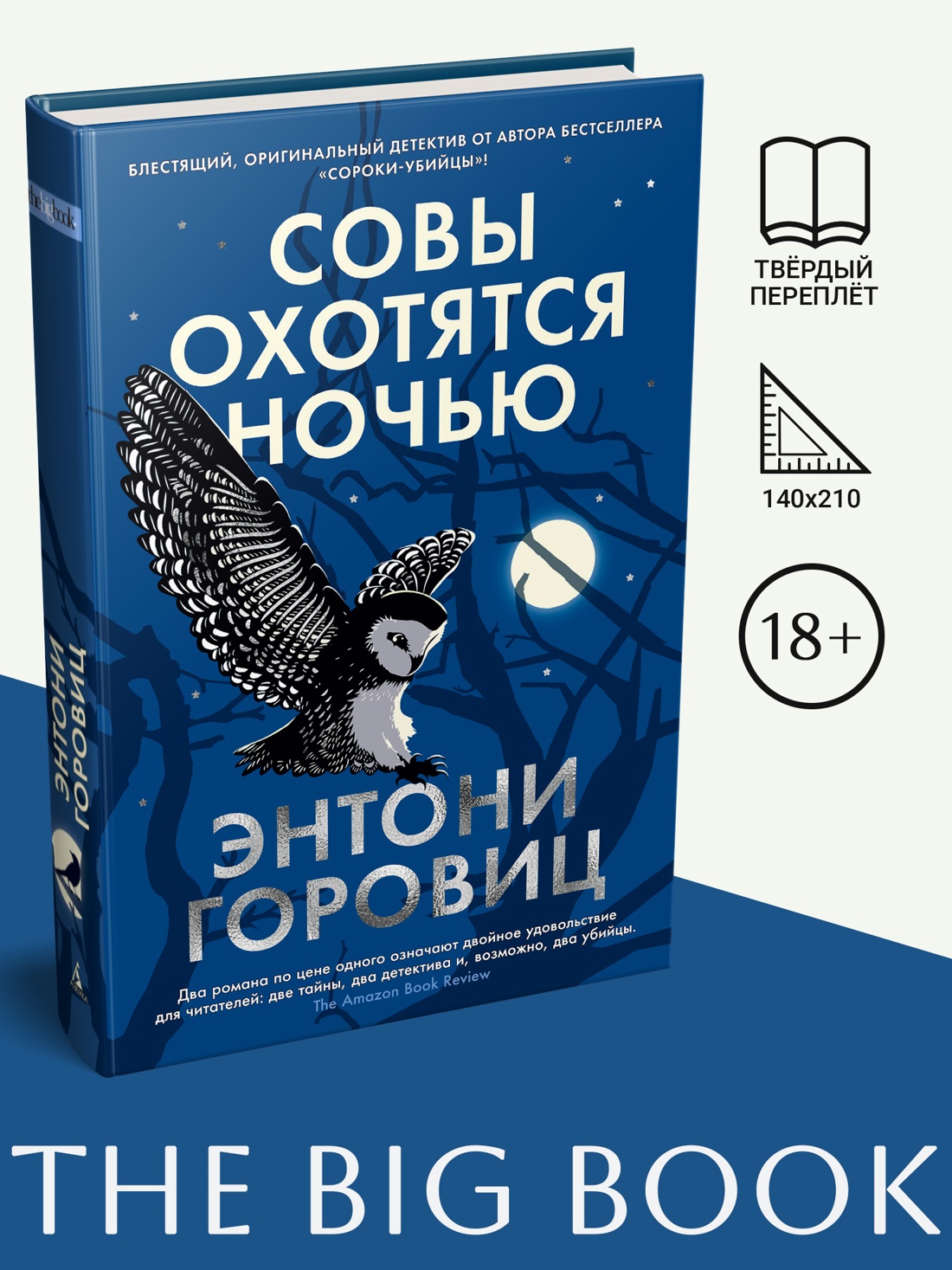 Промо материал к книге "Совы охотятся ночью (твердый)" №0