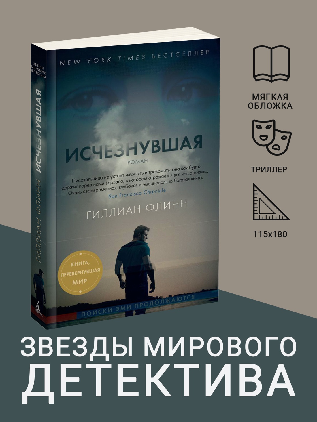 Промо материал к книге "Исчезнувшая (мягкая обложка)" №0