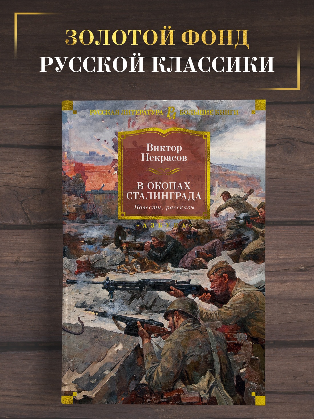 Промо материал к книге "В окопах Сталинграда. Повести, рассказы" №0