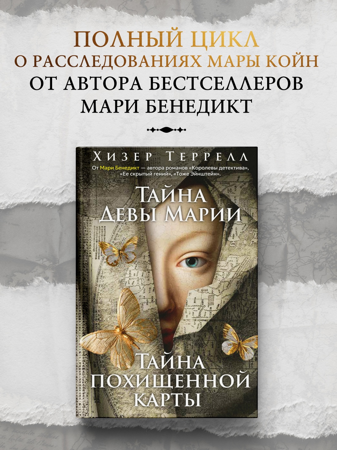 Промо материал к книге "Тайна Девы Марии.Тайна похищенной карты" №0