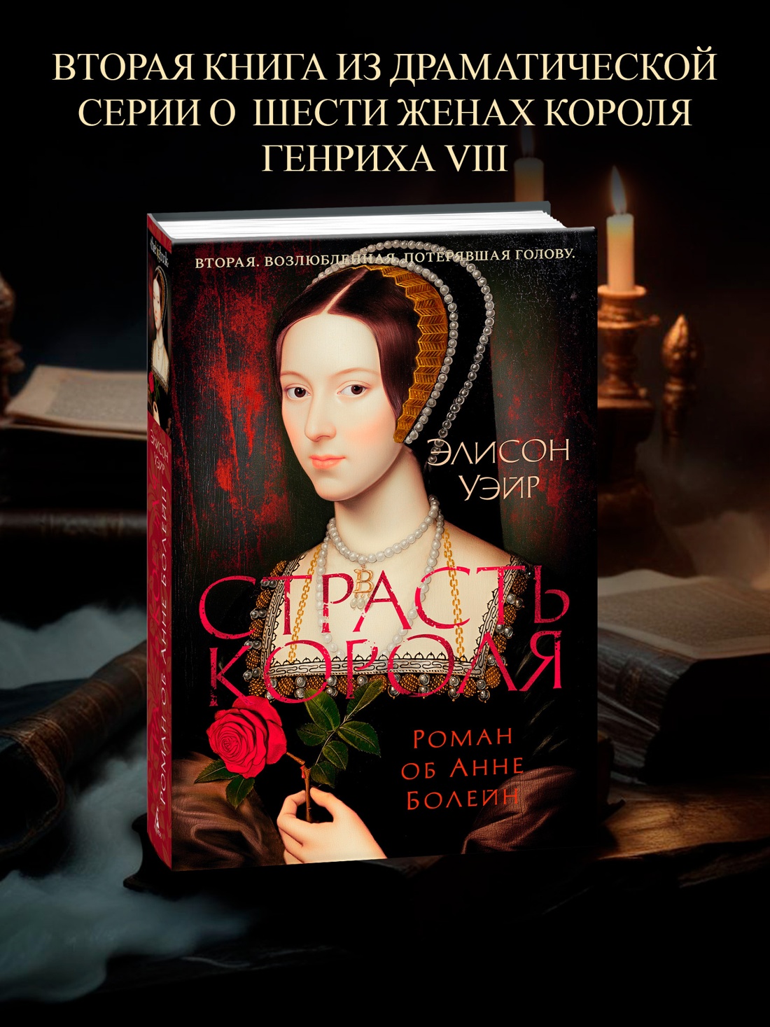 Промо материал к книге "Страсть короля. Роман об Анне Болейн" №0