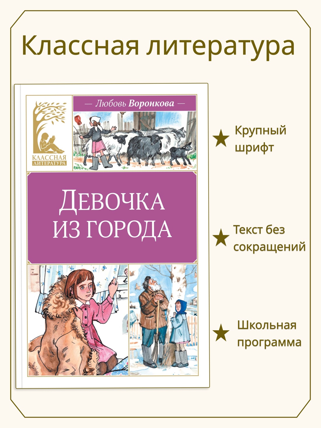 Промо материал к книге "Девочка из города" №0