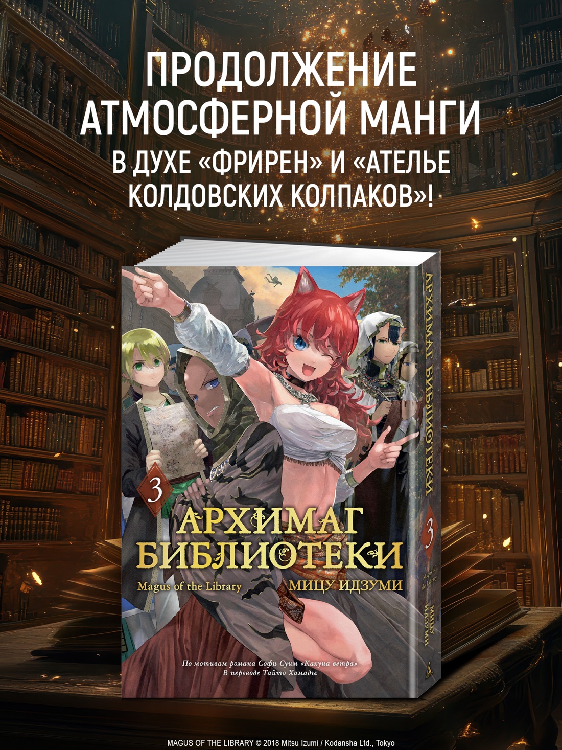 Промо материал к книге "Архимаг библиотеки. Книга 3" №0