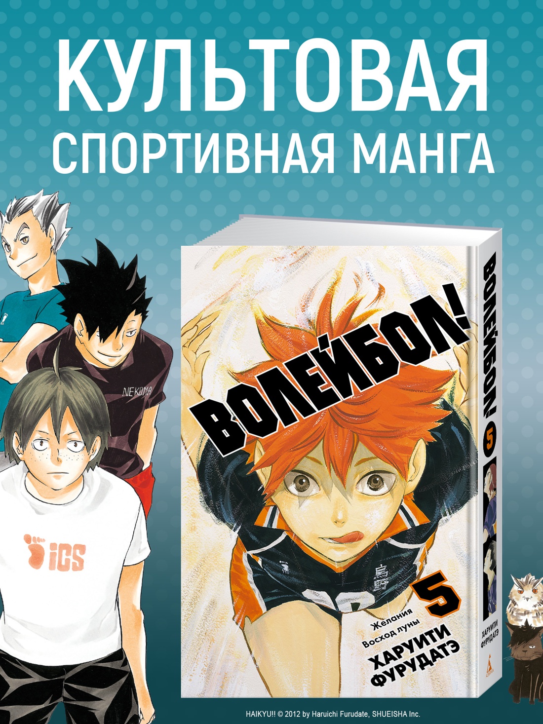 Промо материал к книге "Волейбол! Книга 5. Желания. Восход луны" №0