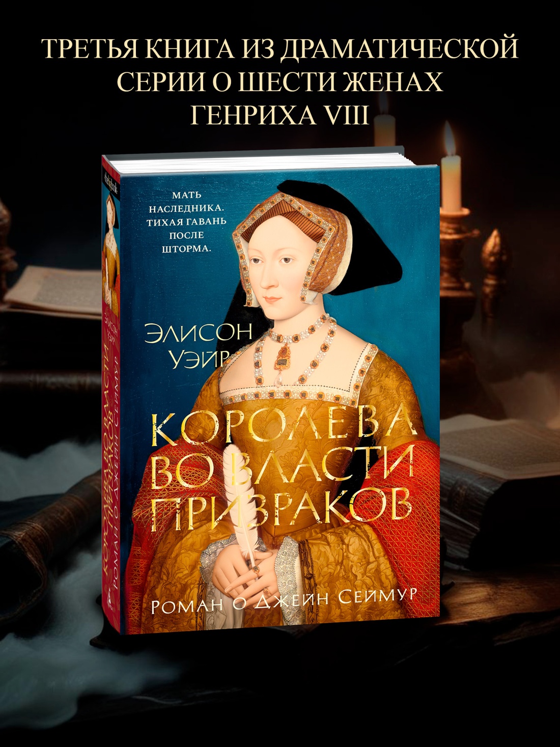 Промо материал к книге "Королева во власти призраков. Роман о Джейн Сеймур" №0