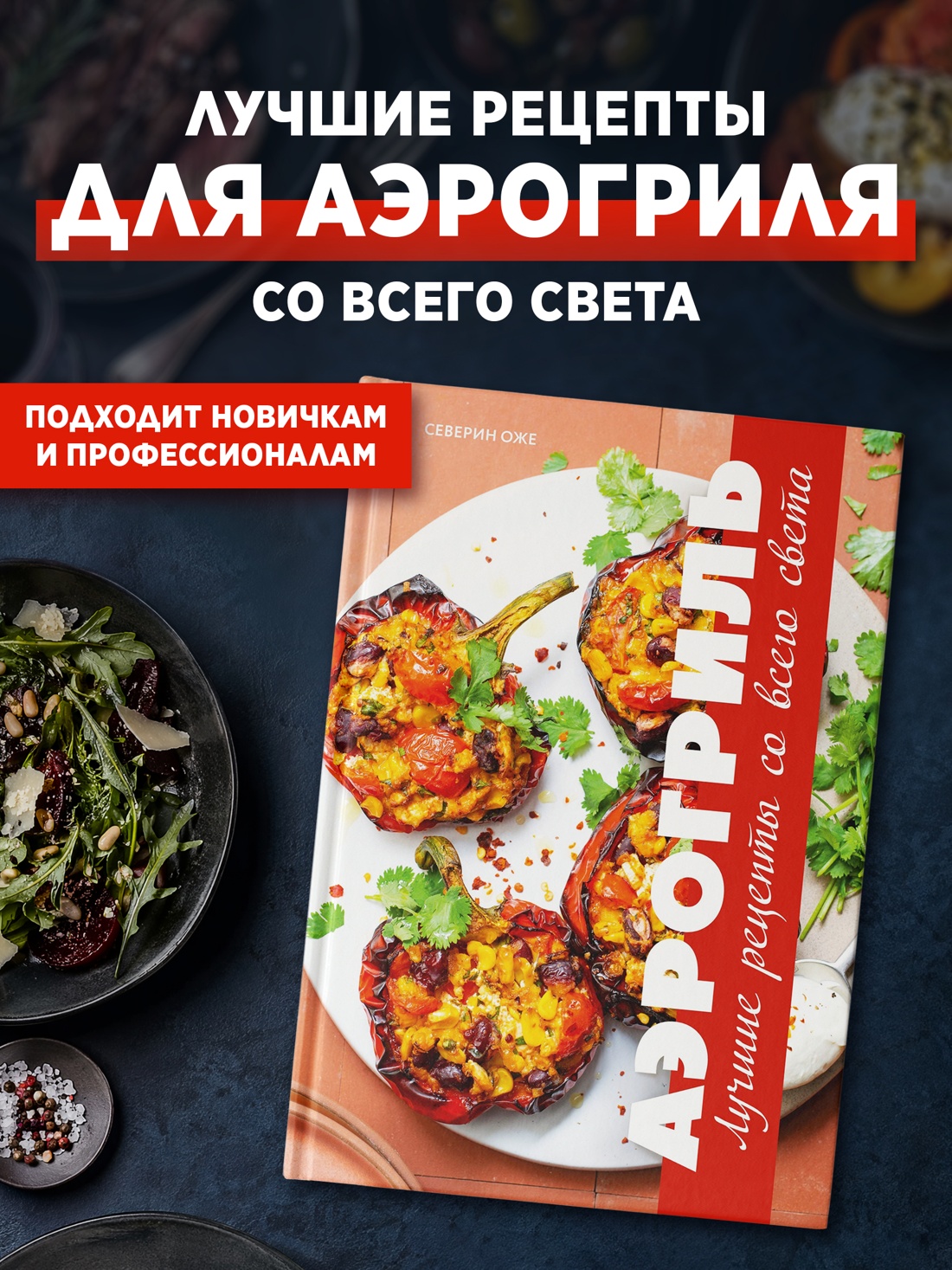 Промо материал к книге "Аэрогриль: лучшие рецепты со всего света" №0