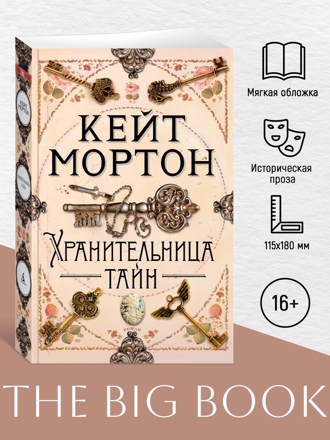 Промо материал к книге "Хранительница тайн (мягкая обложка)" №0