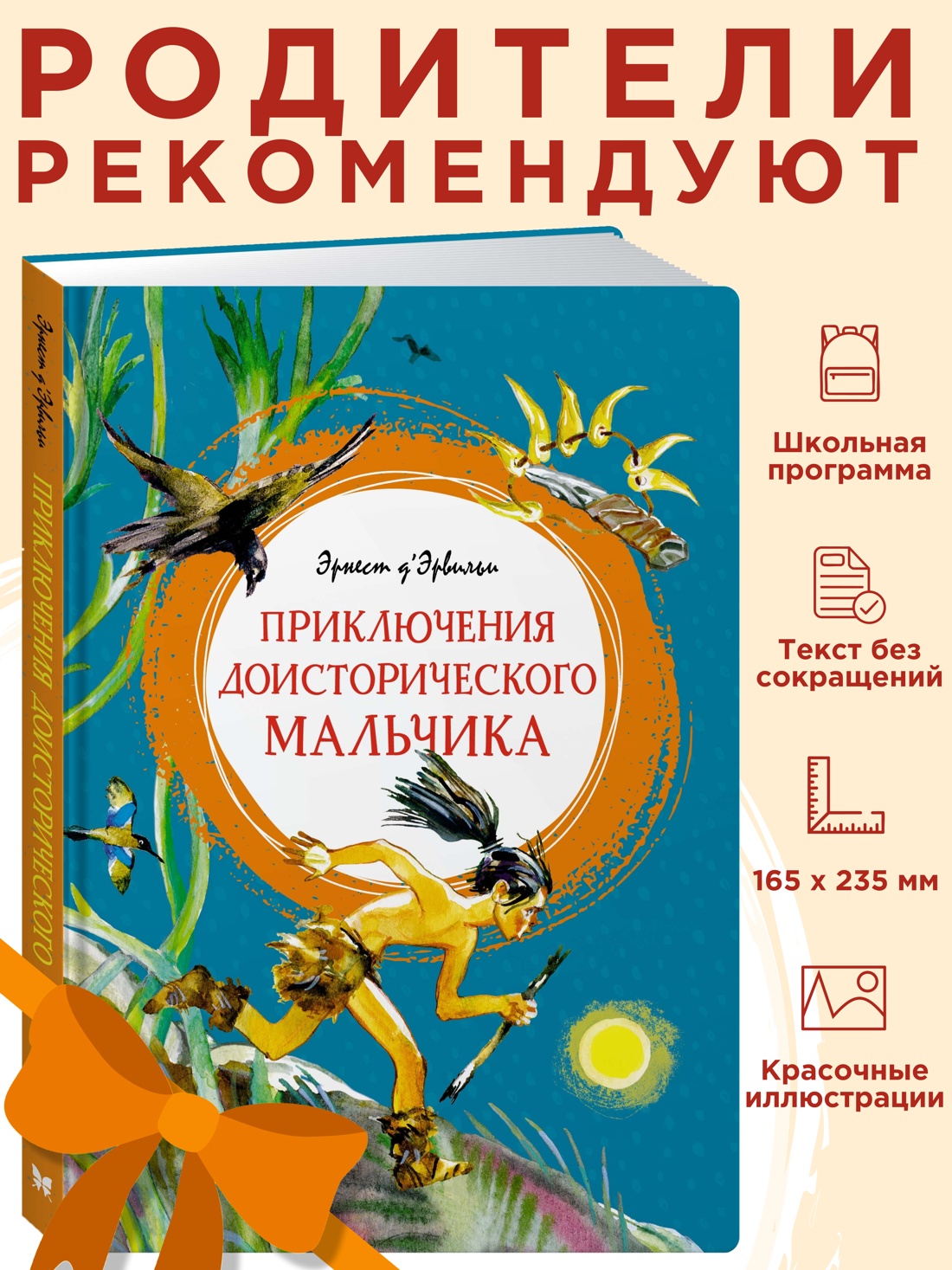 Промо материал к книге "Приключения доисторического мальчика" №0
