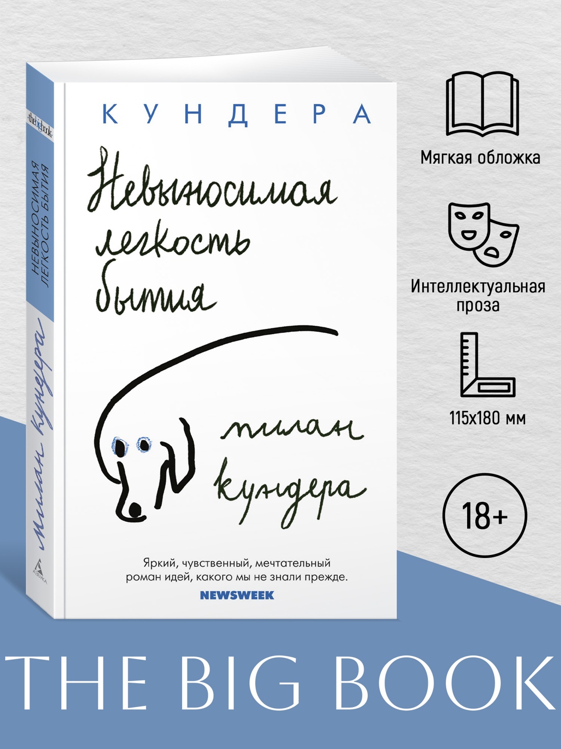 Промо материал к книге "Невыносимая легкость бытия (The Big Book (мягкая обл))" №0