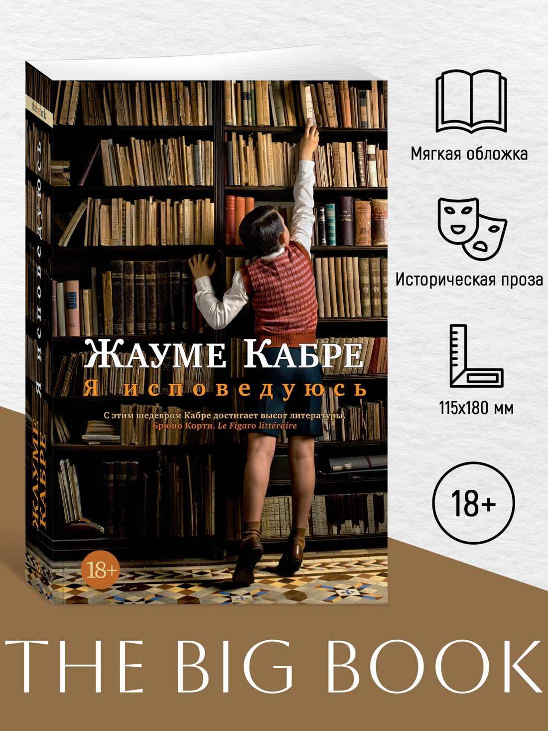 Промо материал к книге "Я исповедуюсь (The Big Book (мягкая обл))" №0