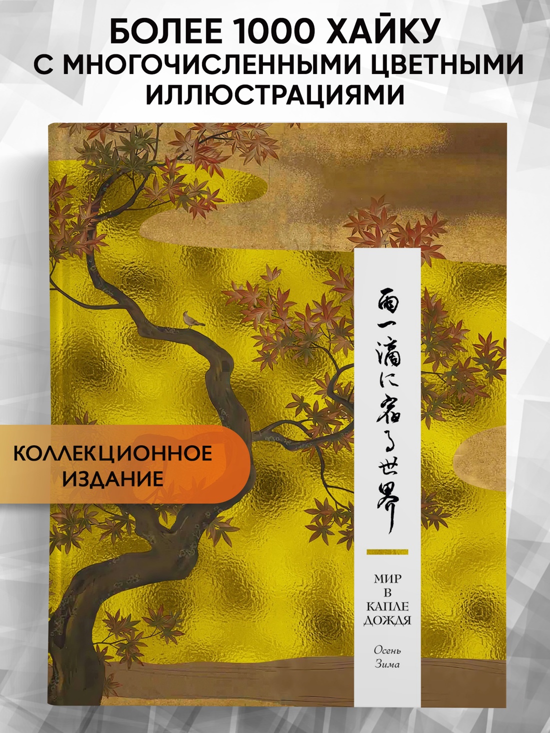 Промо материал к книге "Мир в капле дождя. Осень. Зима. Хайку на все времена" №0