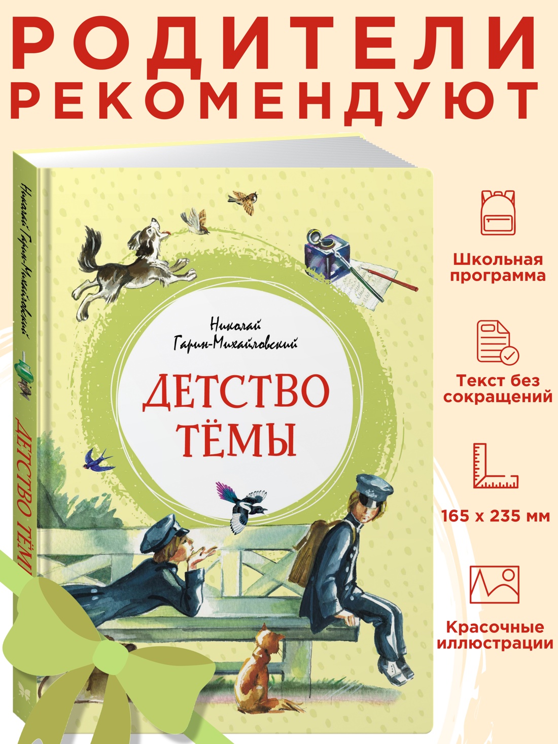 Промо материал к книге "Детство Тёмы" №0