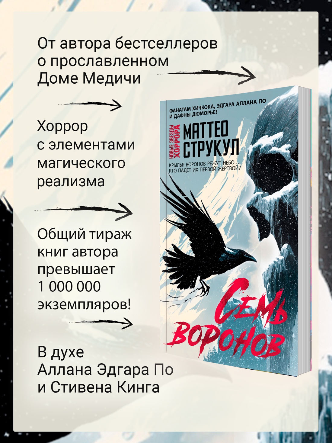 Промо материал к книге "Семь воронов" №1