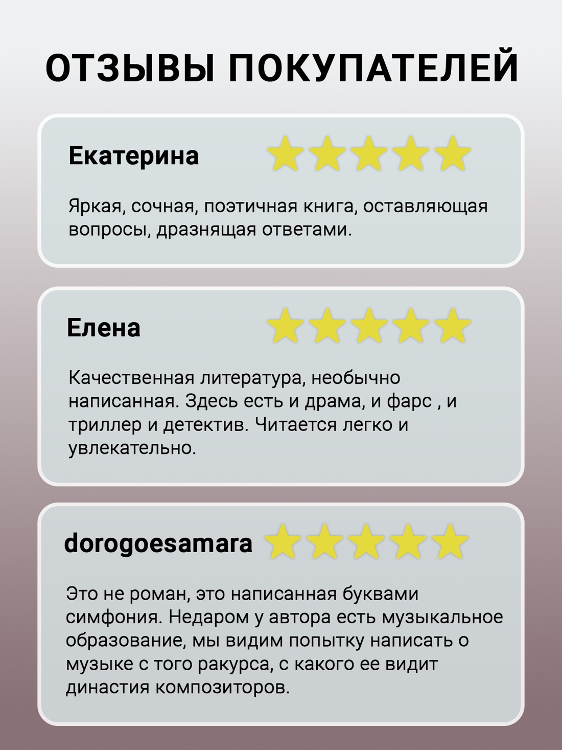 Промо материал к книге "Концертмейстер" №1
