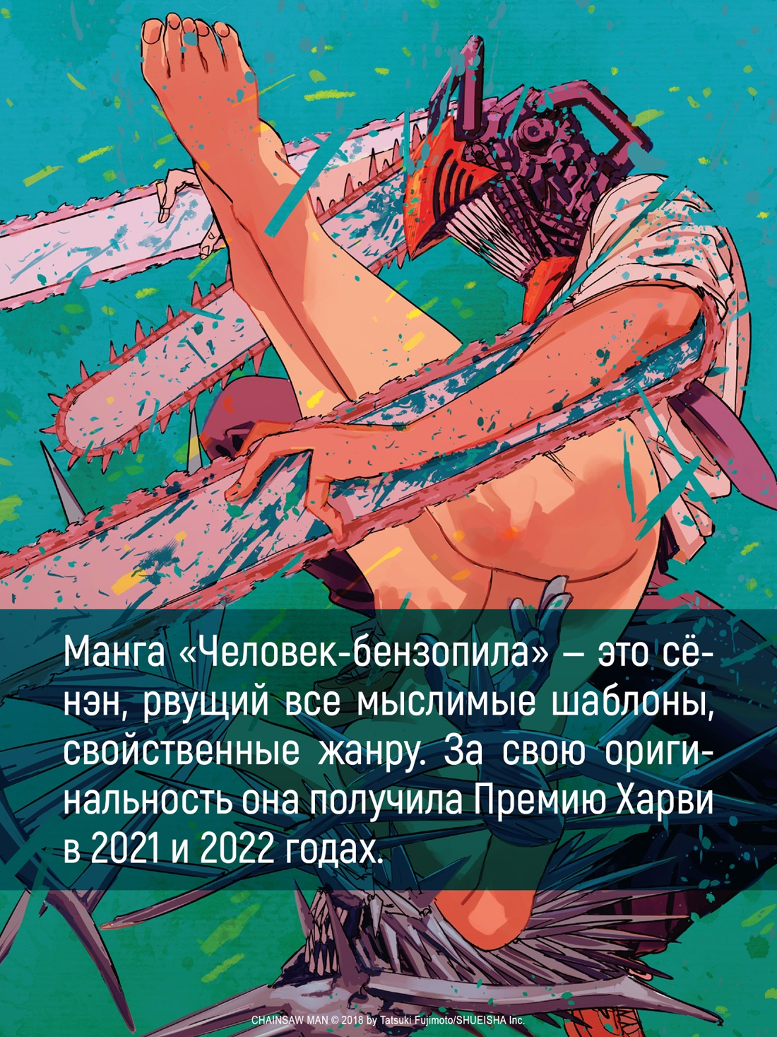 Промо материал к книге "Человек-бензопила. Книга 13" №1