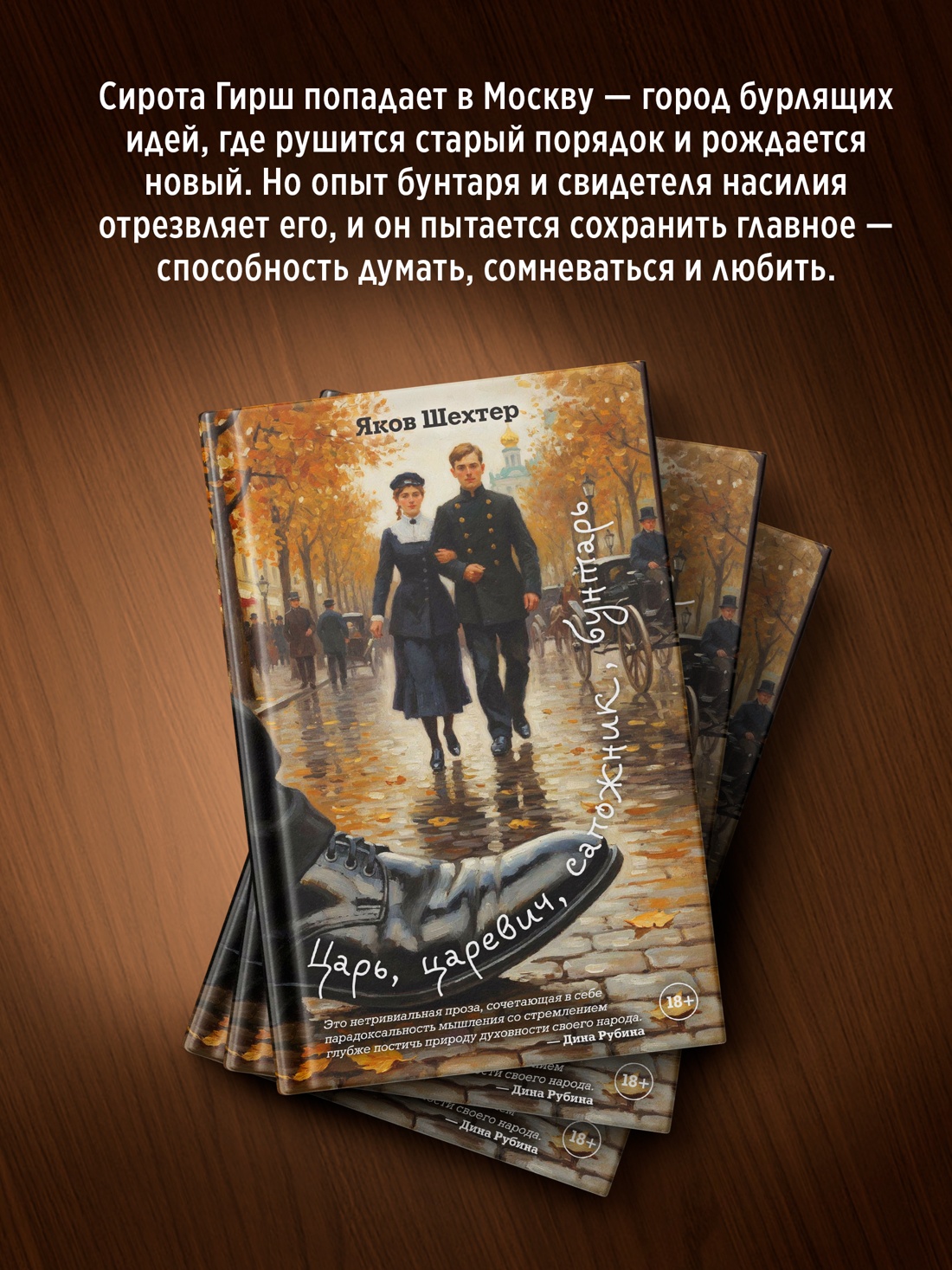 Промо материал к книге "Царь, царевич, сапожник, бунтарь" №2