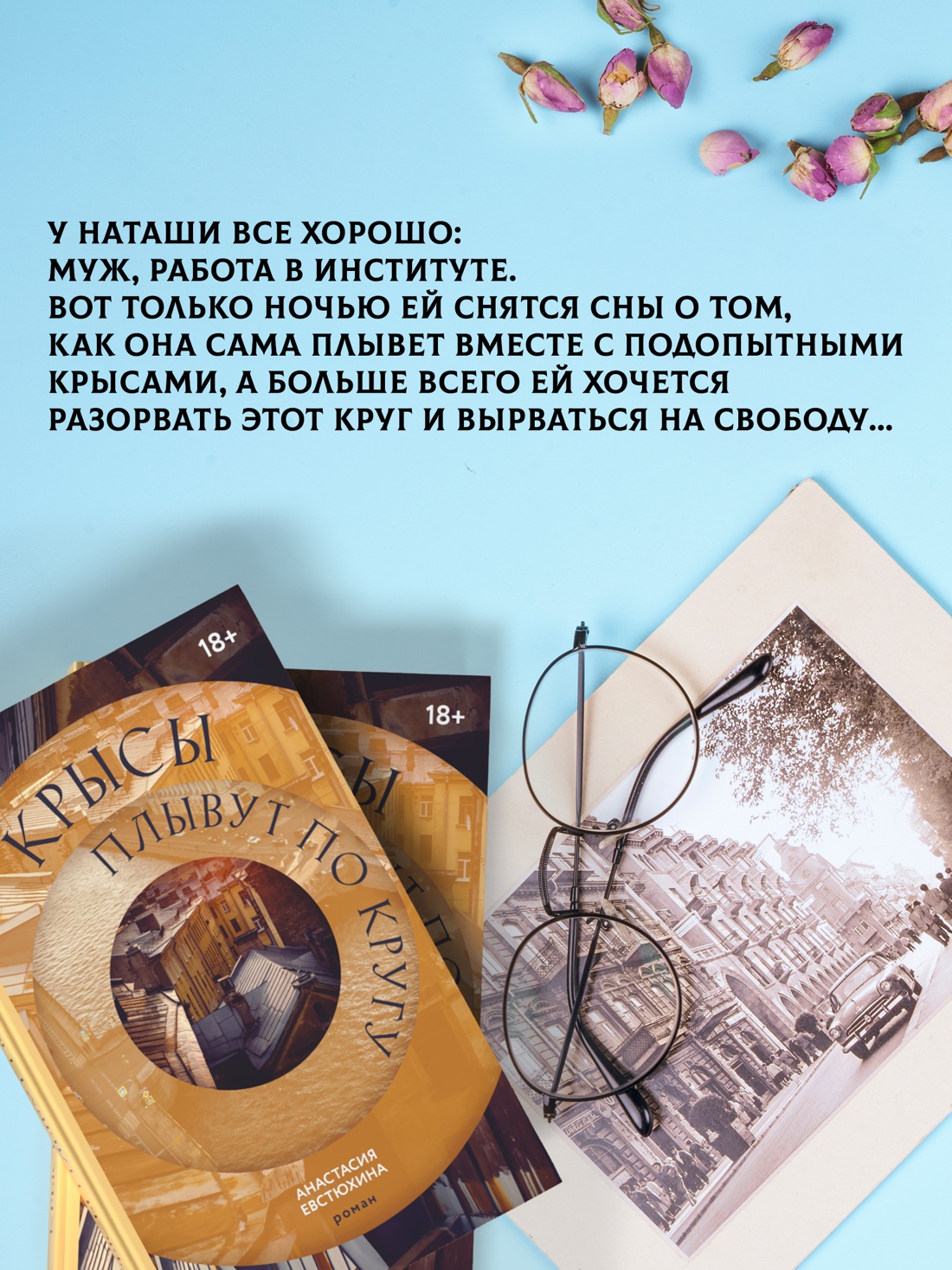 Промо материал к книге "Крысы плывут по кругу" №2