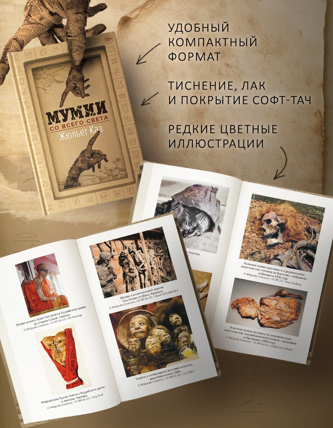 Промо материал к книге "Мумии со всего света" №2