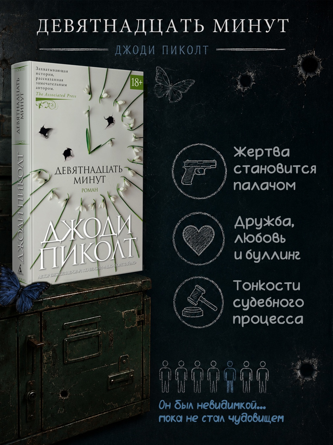 Промо материал к книге "Девятнадцать минут (твердый)" №1