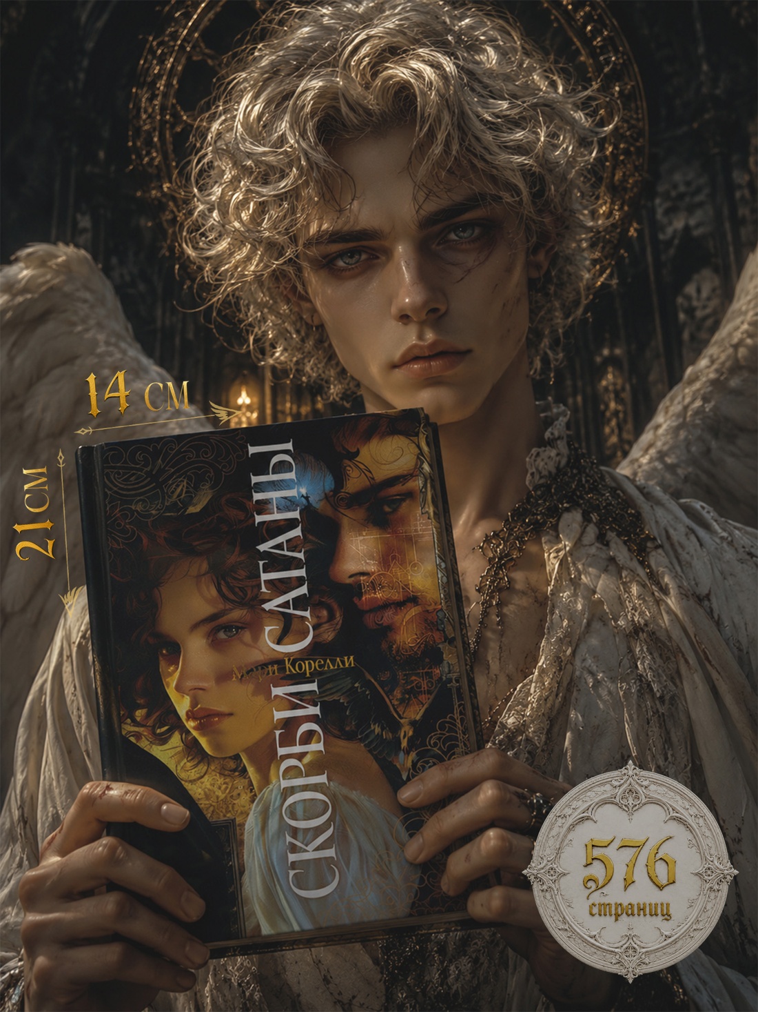 Промо материал к книге "Скорбь Сатаны (твердый)" №2