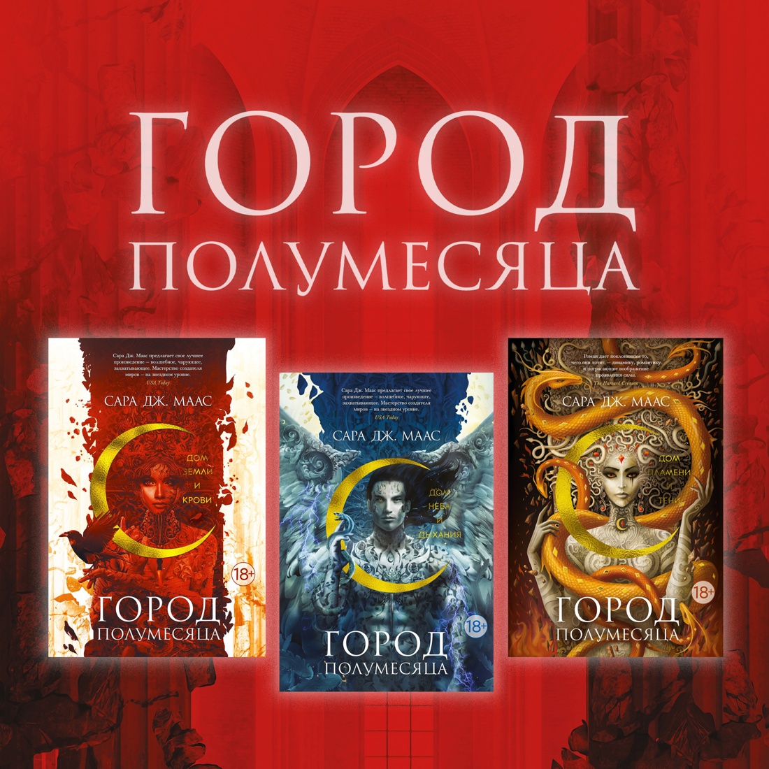 Промо материал к книге "Город Полумесяца. Дом Земли и Крови" №6