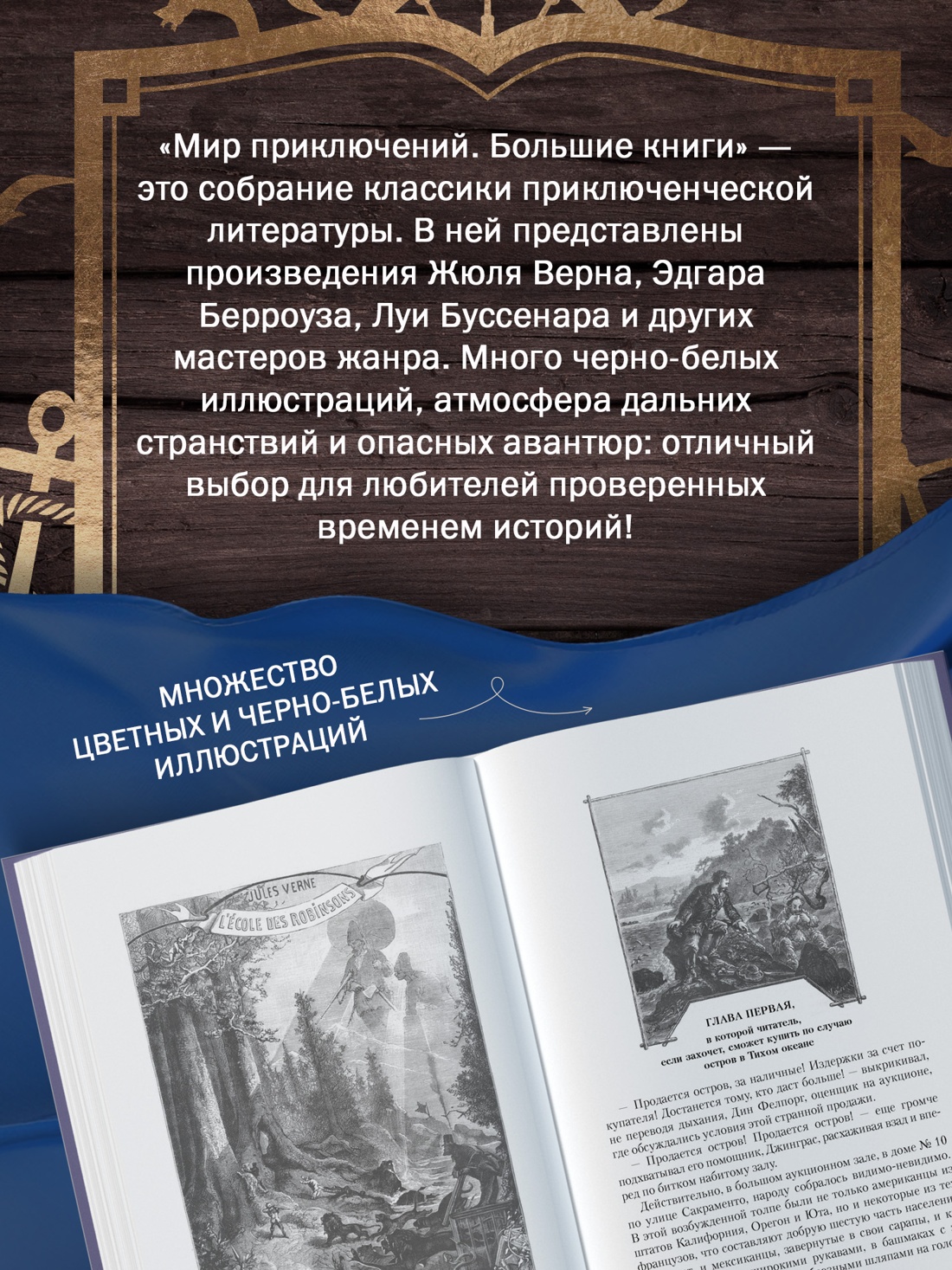 Промо материал к книге "Школа робинзонов. Два года каникул. Маяк на краю света" №2