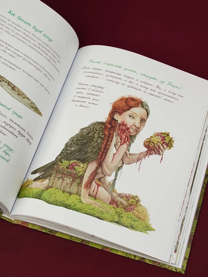 Промо материал к книге "Гримуар фей. Волшебная книга растений и магических рецептов" №11