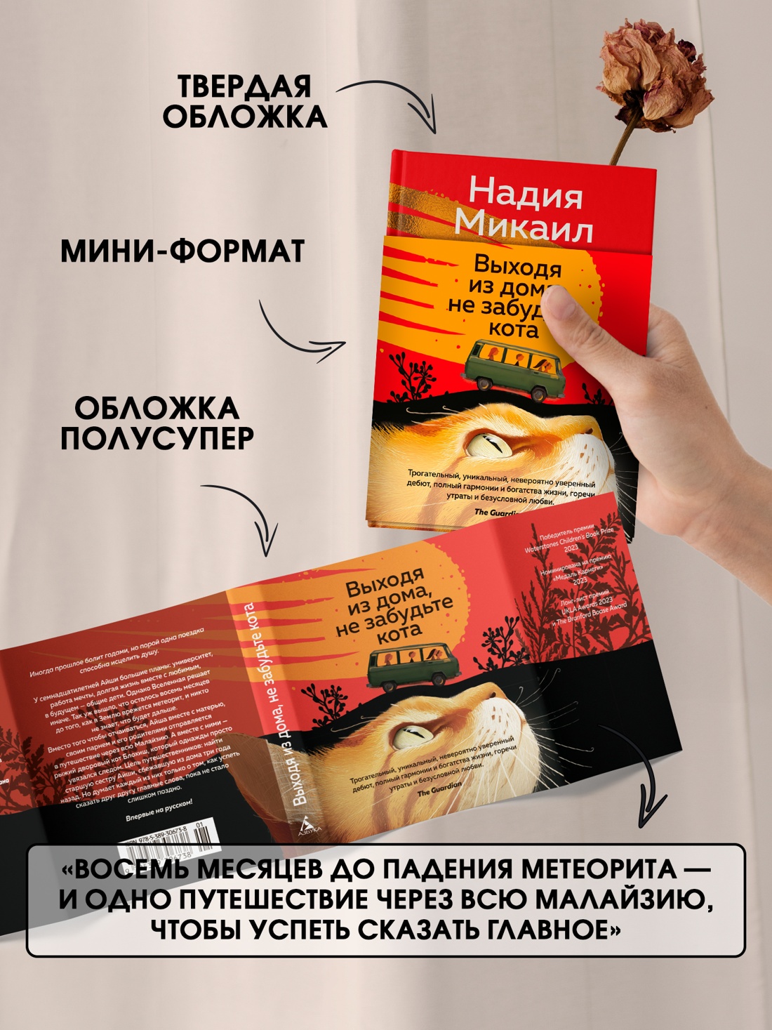 Промо материал к книге "Выходя из дома, не забудьте кота" №2