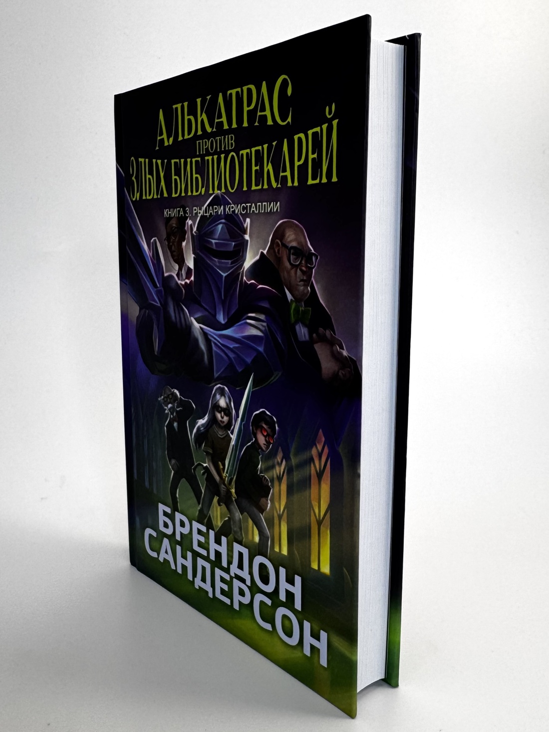 Промо материал к книге "Алькатрас против злых Библиотекарей. Книга 3. Рыцари Кристаллии" №8
