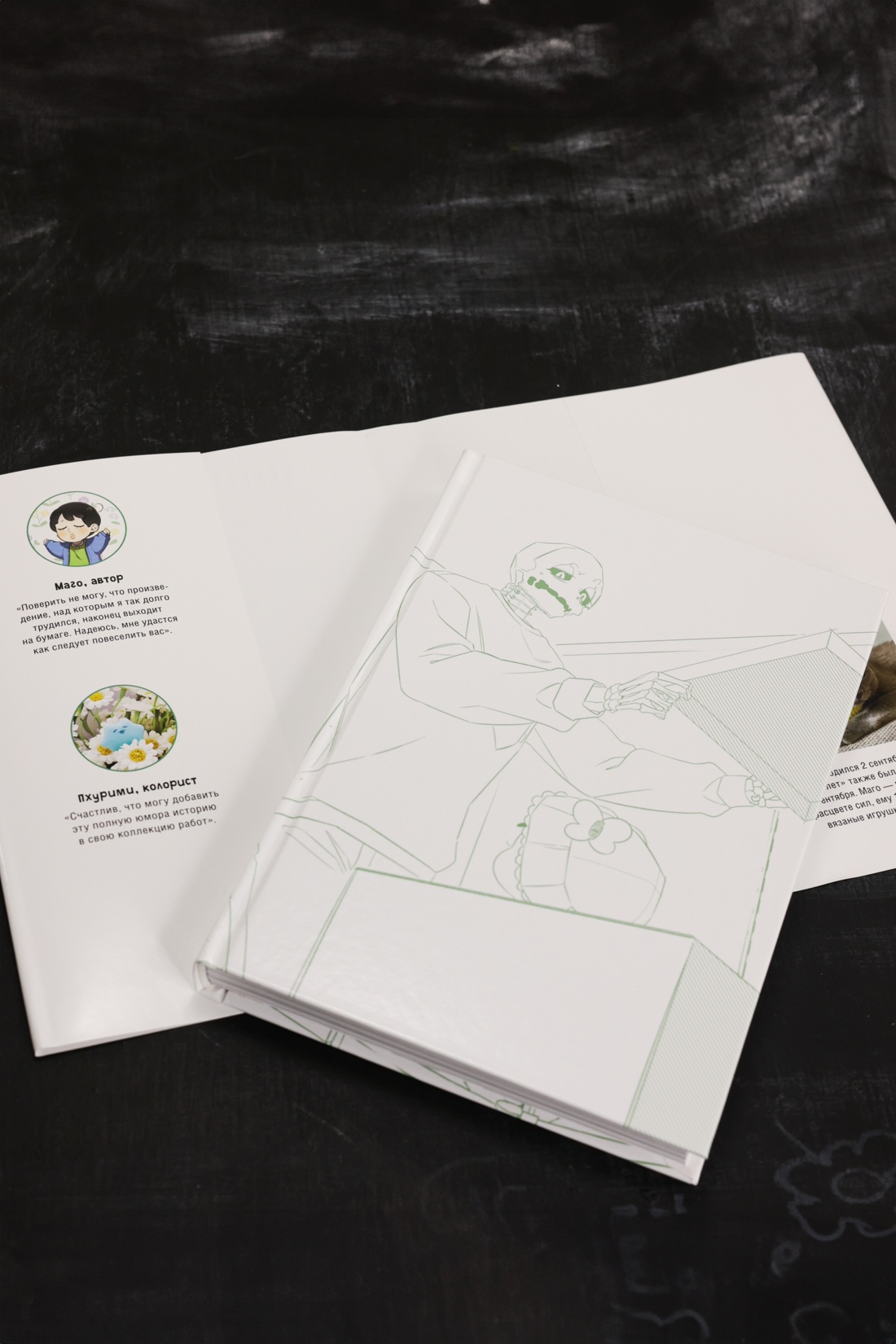 Промо материал к книге "Папочка-скелет. Книга 1" №7