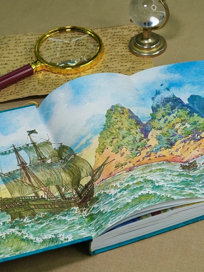 Промо материал к книге "Остров Сокровищ (Коллекция приключений)" №14