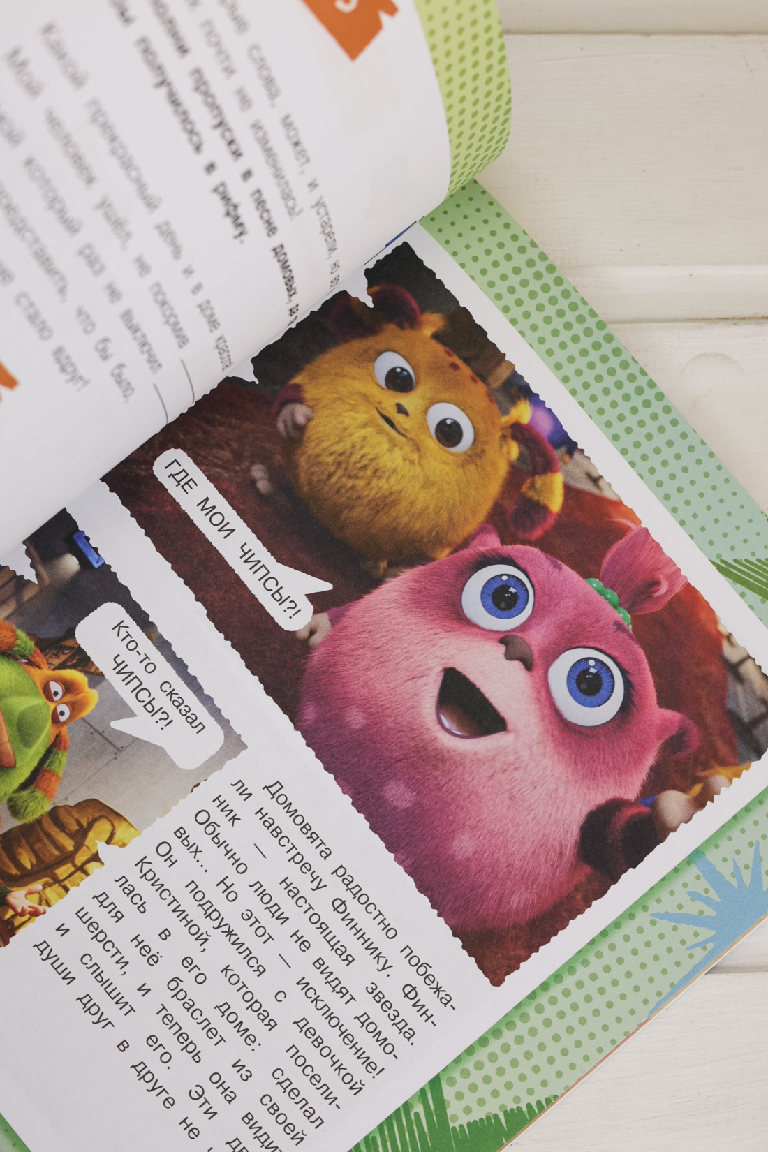 Промо материал к книге "Финник 2. Комикс с заданиями" №11