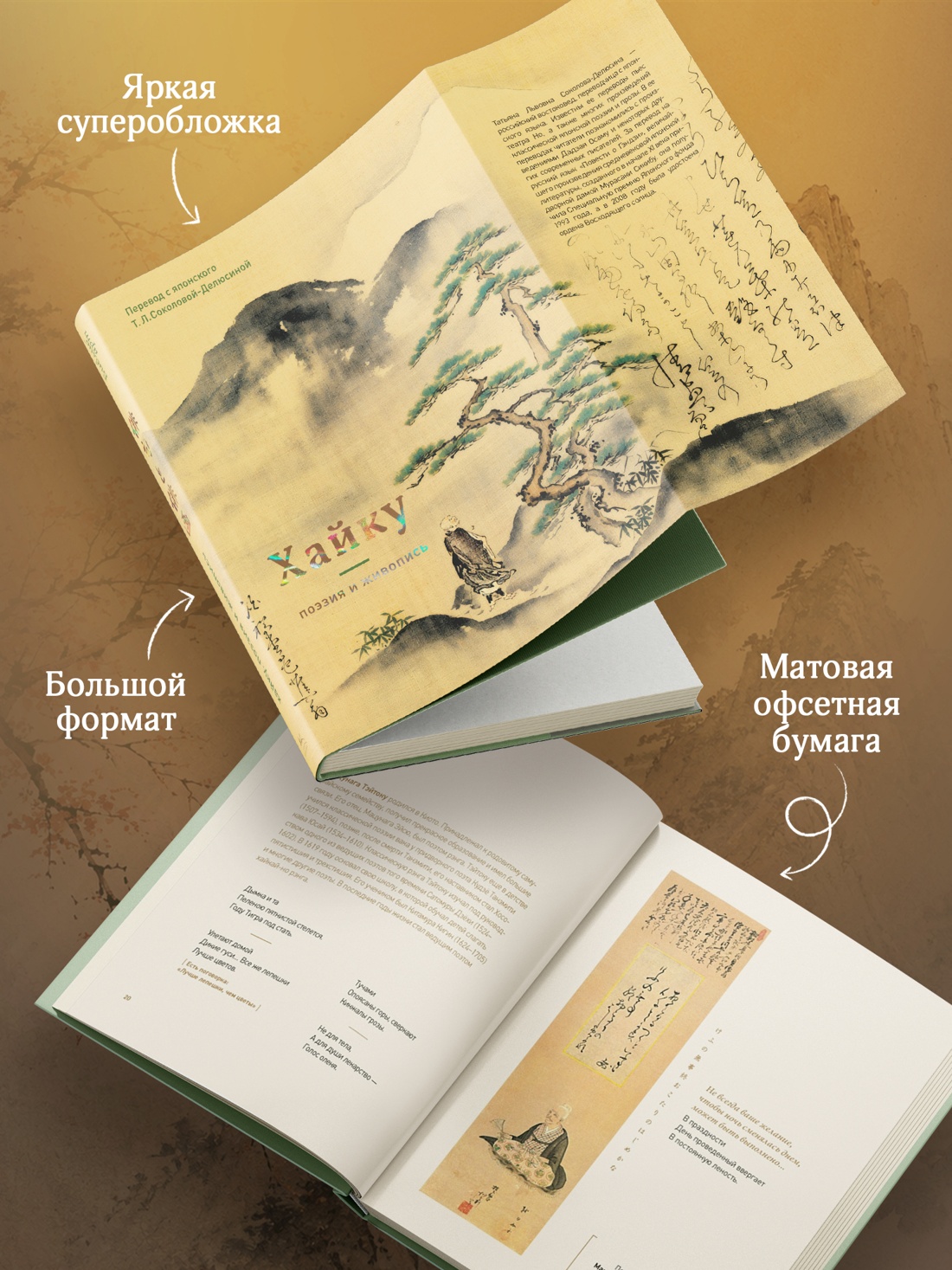 Промо материал к книге "Хайку: поэзия и живопись" №2
