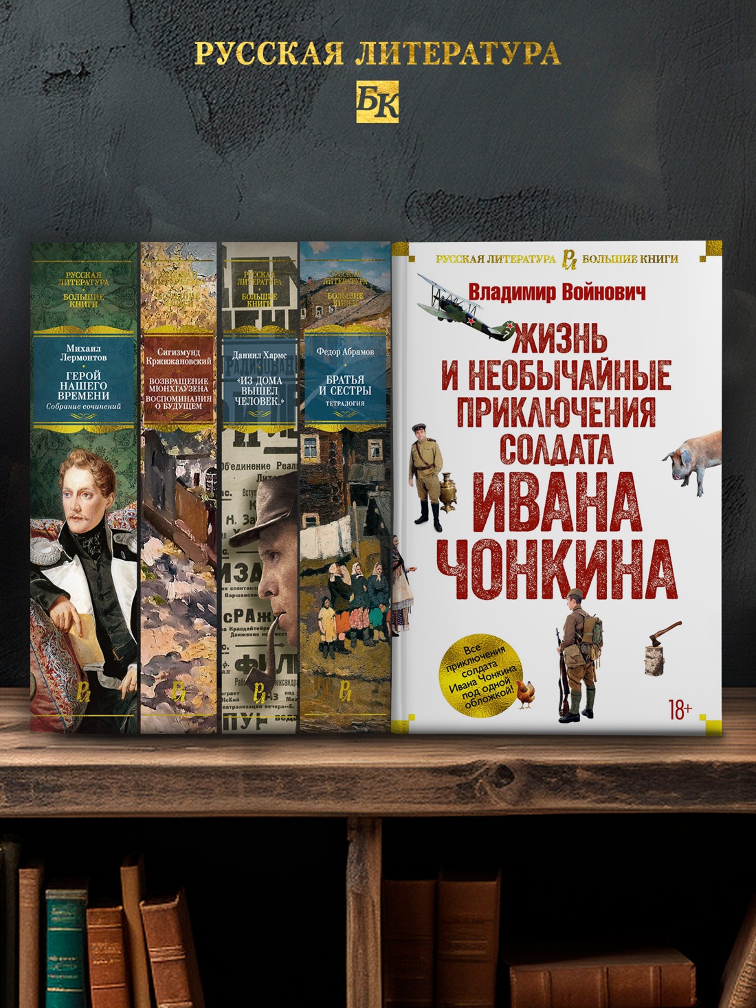 Промо материал к книге "Жизнь и необычайные приключения солдата Ивана Чонкина" №2